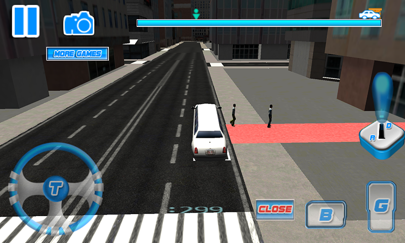 3D Real Limo Parking Simulator - عکس بازی موبایلی اندروید
