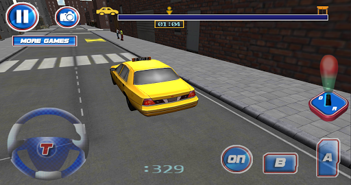 3D Taxi Driver Simulator - عکس بازی موبایلی اندروید