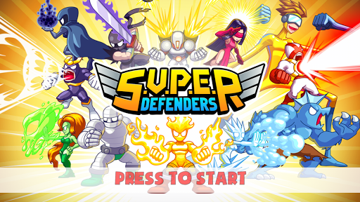 S.U.P.E.R - Super Defenders - عکس بازی موبایلی اندروید
