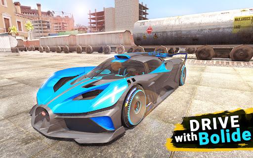 Bugatti Game Car Simulator 3D - Gameplay image of android game