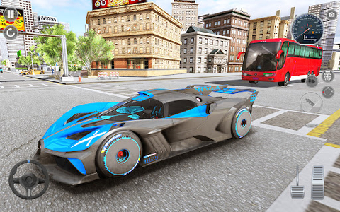 car race bugatti 3d max