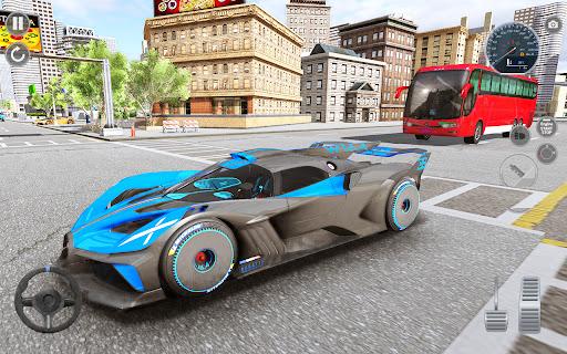 Bugatti Game Car Simulator 3D - Gameplay image of android game