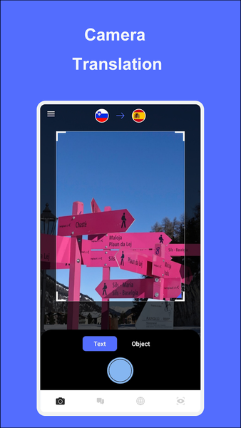 Camera Translator - Translate - عکس برنامه موبایلی اندروید