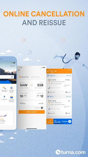 Turna - Uçak Otel Otobüs Araç - Image screenshot of android app