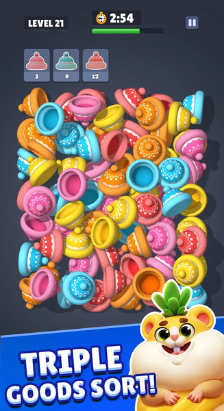 Triple Joy ۳D -Matching Puzzle - عکس بازی موبایلی اندروید