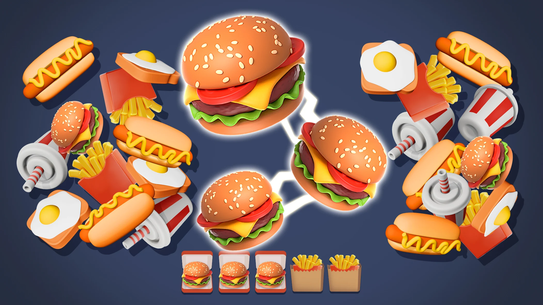 Triple Joy ۳D -Matching Puzzle - عکس بازی موبایلی اندروید