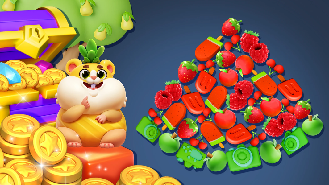 Triple Joy ۳D -Matching Puzzle - عکس بازی موبایلی اندروید