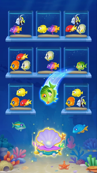 Fish Sort ۳D: Match Puzzle - عکس بازی موبایلی اندروید
