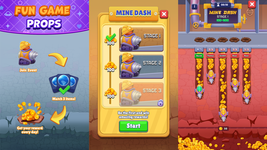 Toy Match 3D - Match Puzzle - Gameplay image of android game