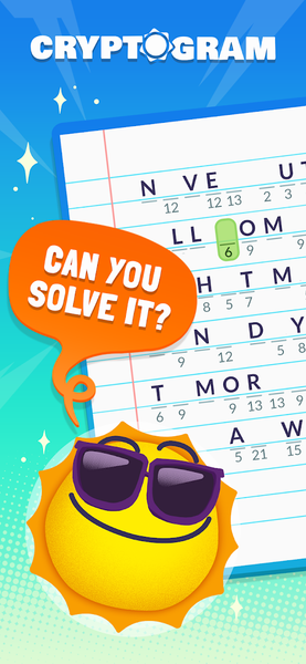 Cryptogram: Logic Puzzle Game - Gameplay image of android game