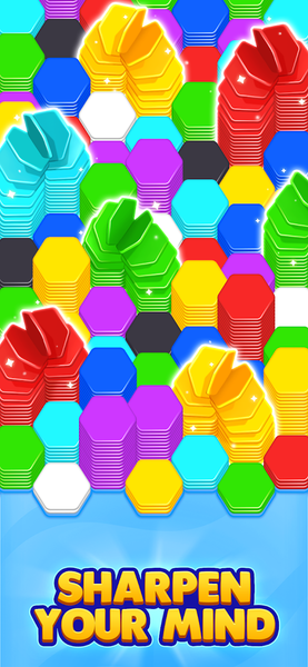 HexaGo - Sorting Puzzle - عکس بازی موبایلی اندروید