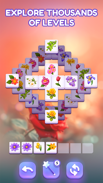 Blossom Match - Puzzle Game - Gameplay image of android game