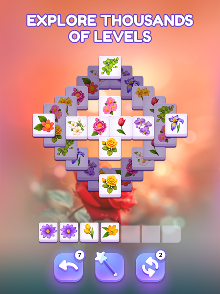 Blossom Match - Puzzle Game - Gameplay image of android game