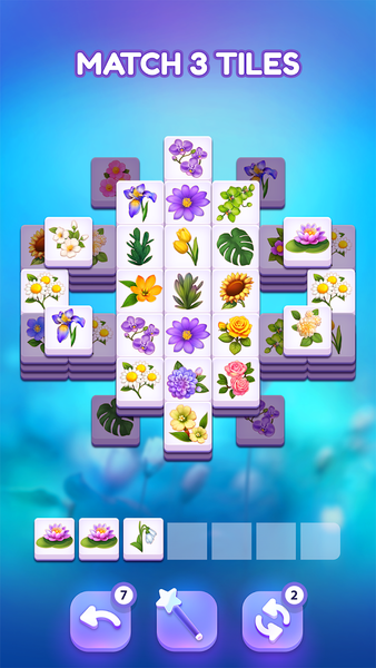 Blossom Match - Puzzle Game - Gameplay image of android game