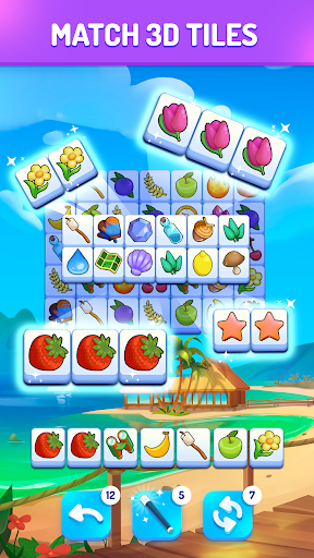 Triple Tile: Match Puzzle Game - Gameplay image of android game