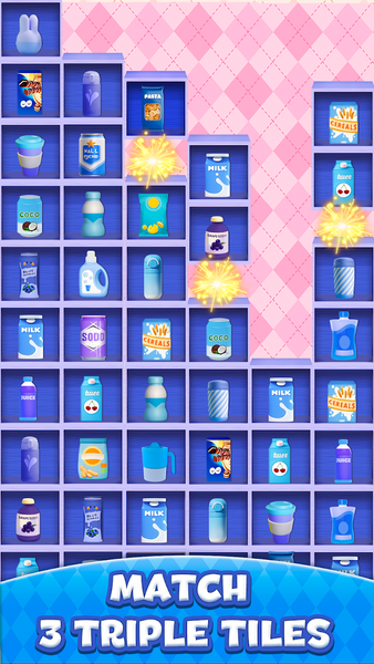 Match Triple Goods:3d Sort - Gameplay image of android game