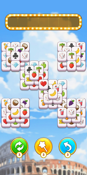 Explorer Triple Tile Match - Gameplay image of android game