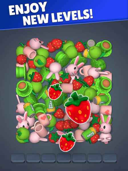 Toy Factory 3D - Triple Match - Gameplay image of android game