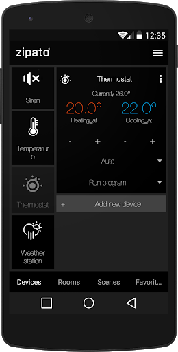 My Zipato - Image screenshot of android app