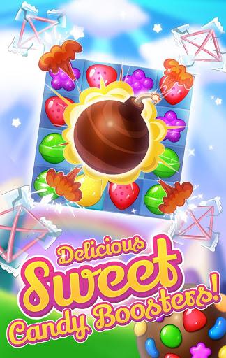 Delicious Sweets Smash : Match 3 Candy Puzzle 2020 - Gameplay image of android game