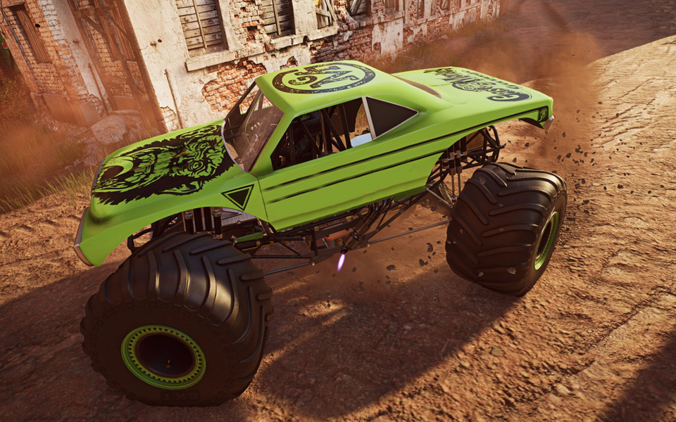 US Monster Truck Offroad Game - Gameplay image of android game