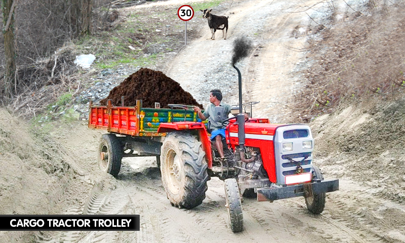 3D Tractor Trolley Farming Sim - عکس بازی موبایلی اندروید