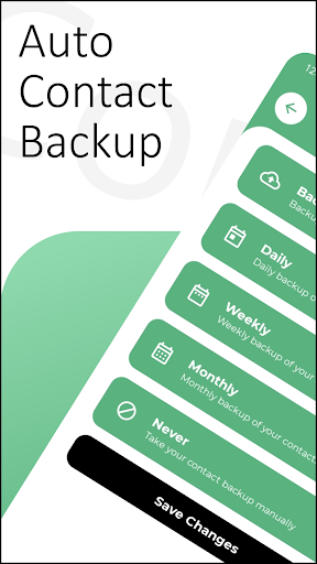 Auto Contact Backup & Restore - Image screenshot of android app