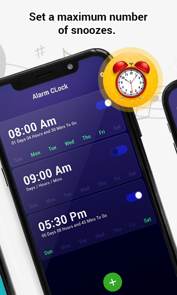 Alarm & Clock - عکس برنامه موبایلی اندروید