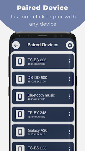 Screen Cast: Bluetooth Manager - عکس برنامه موبایلی اندروید