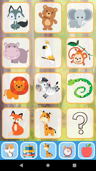 Farm animal sounds for baby - Gameplay image of android game