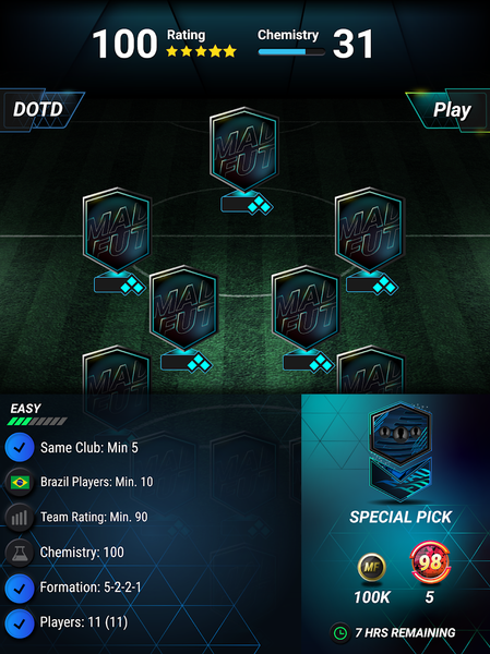 MADFUT ۲۶ - عکس بازی موبایلی اندروید