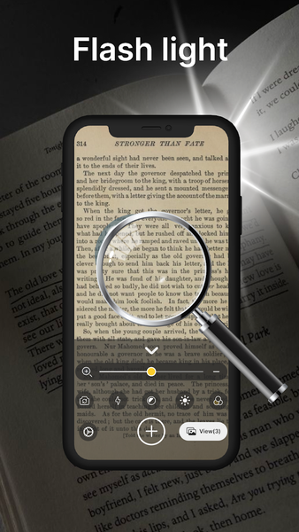 Magnifying Glass: Magnifier - Image screenshot of android app