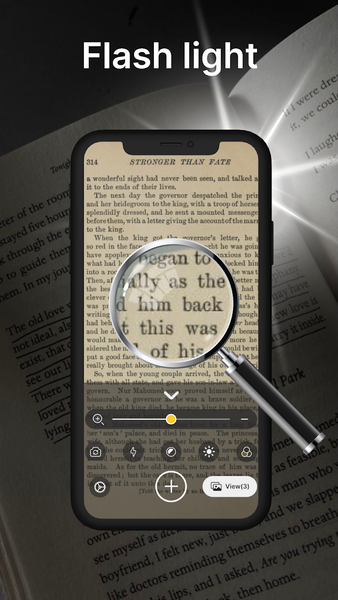 Magnifying Glass: Magnifier - Image screenshot of android app