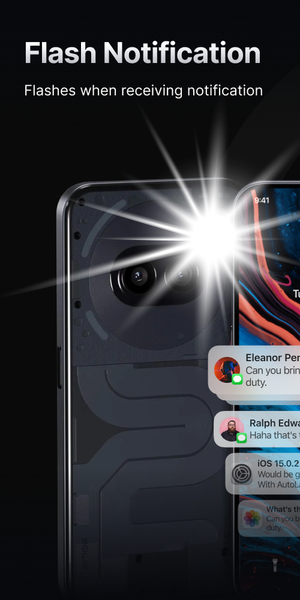 Flash On Call - Flash Alert - Image screenshot of android app