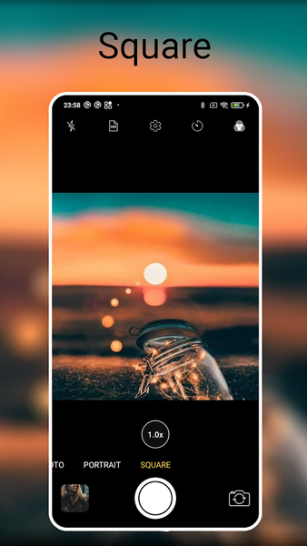 Camera HD- Camera OS 14 - Image screenshot of android app