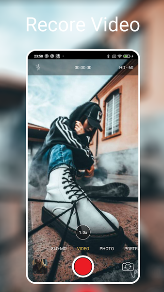 Camera HD- Camera OS 14 - Image screenshot of android app