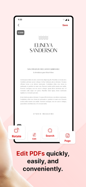 PDF Reader: All Viewer, Editor - عکس برنامه موبایلی اندروید