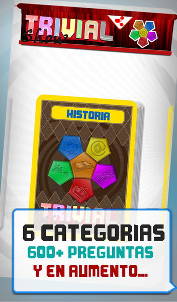 Trivia para Compartir - Gameplay image of android game