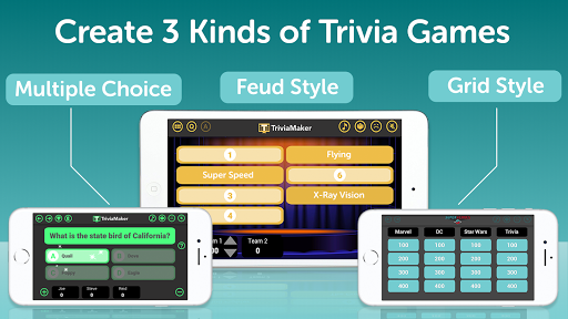 TriviaMaker - Quiz Creator - عکس بازی موبایلی اندروید
