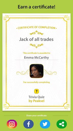 General Knowledge Quiz: Trivia - Image screenshot of android app