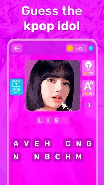 Kpop Game: Guess the Kpop Idol - Gameplay image of android game