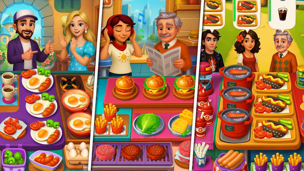 Cooking Blast: Restaurant Game - عکس بازی موبایلی اندروید
