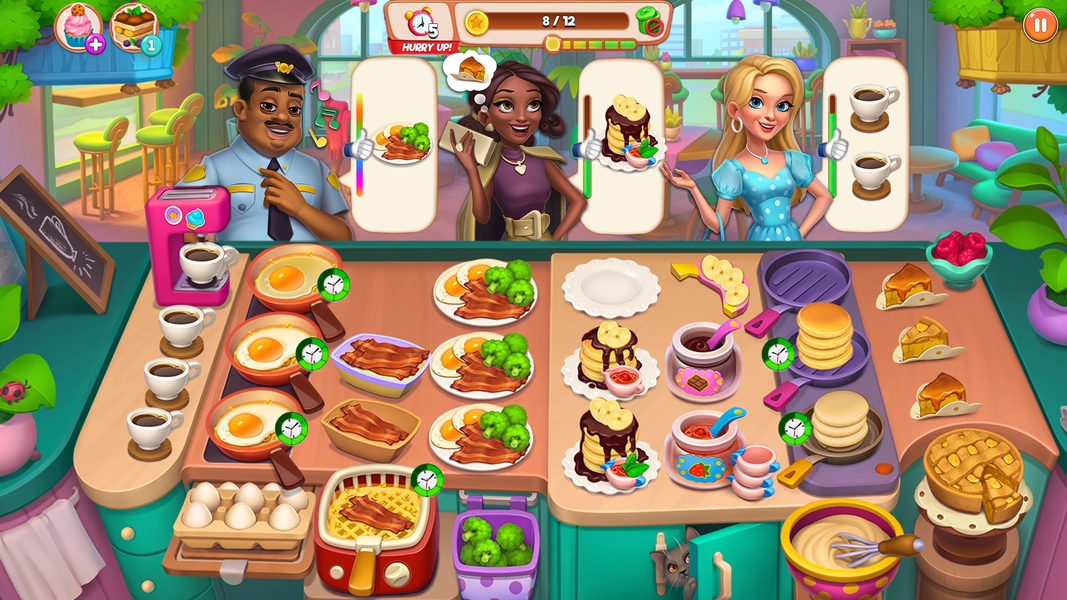 Cooking Rage - Restaurant Game - عکس برنامه موبایلی اندروید