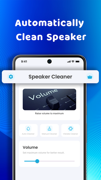 Speaker Cleaner, Water Remover - Image screenshot of android app