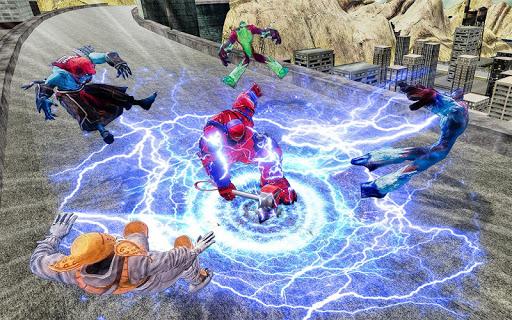 Hammer Police Robot War Games - Gameplay image of android game