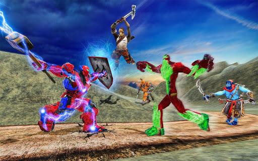 Hammer Police Robot War Games - Gameplay image of android game