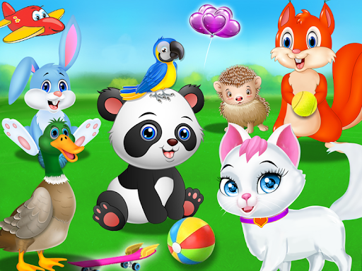 Pet Vet Care Wash Feed Animals - عکس بازی موبایلی اندروید