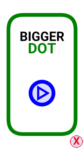 Bigger Dot - عکس بازی موبایلی اندروید