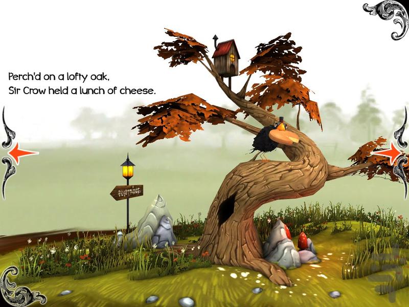 Interactive La Fontaine's Fables - Gameplay image of android game