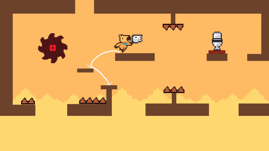 Run Again: Troll Level - Gameplay image of android game